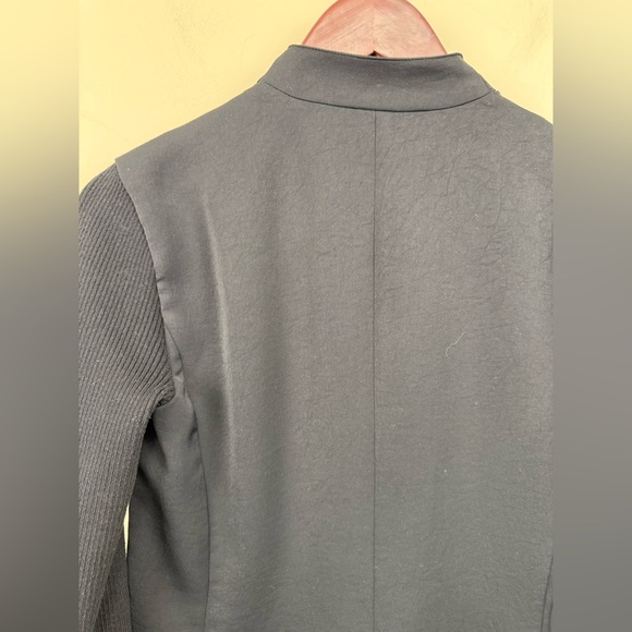 VINCE black shawl lapel single breasted blazer size 2 euc - Picture 10 of 10